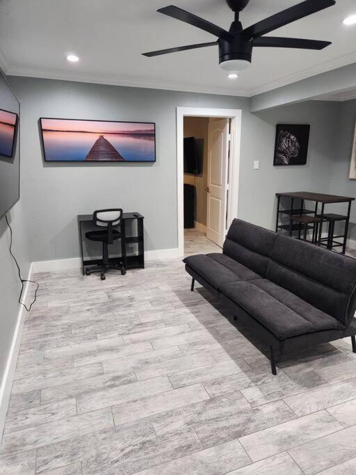 Blue Shark *h12* @ River Oaks Modern 1br King Apartment Houston